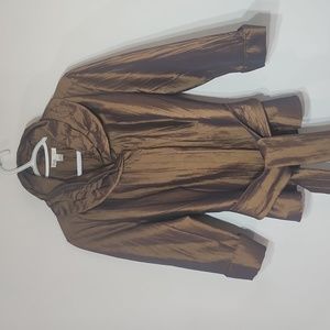 Puli metallic button up jacket